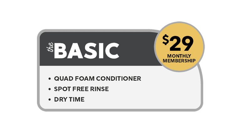 Basic Tunnel Wash Membership